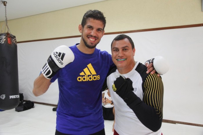 Leo Santos e Arcelino Popó Freitas