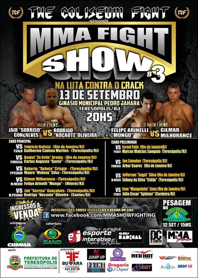 Cartaz do MMA Fight Show 3