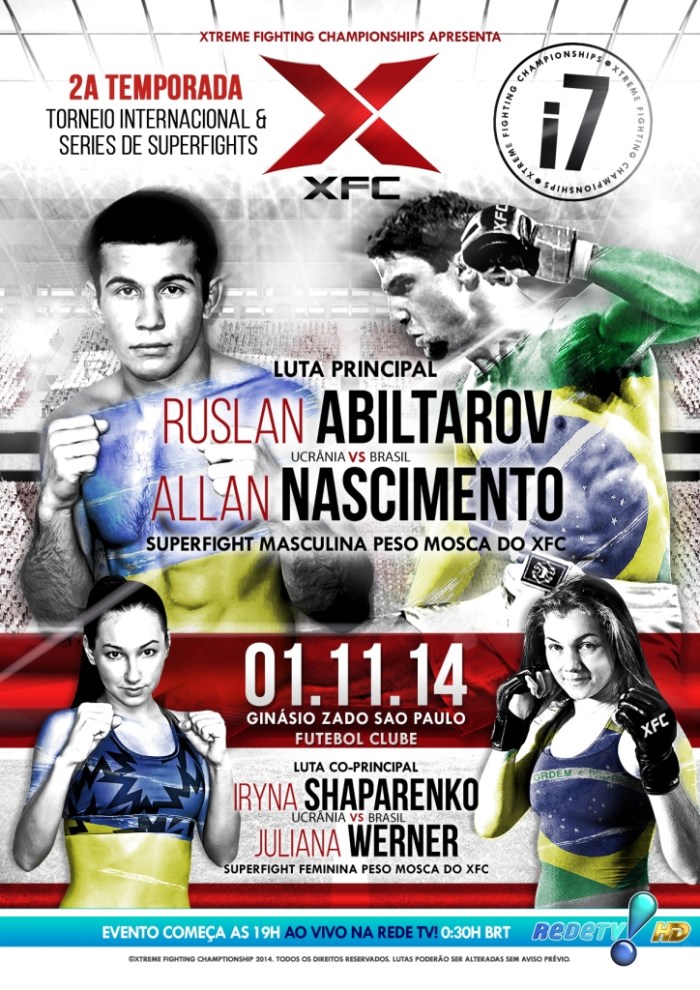 XFCi 7 terá 13 lutas em São Paulo 