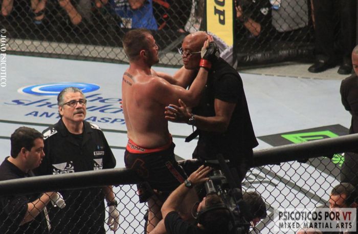 Maldonado e Anderson Silva