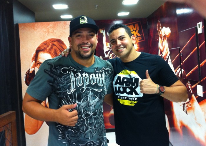 Arm Lock Fight Shop e um dos patrocinadores Psicóticos por VT