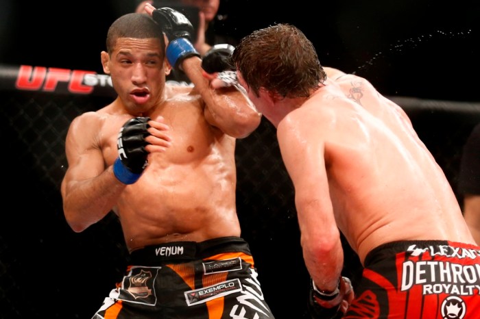 Este foi o segundo triunfo de Hacran no UFC - Foto:Willian Lucas/Inovafoto