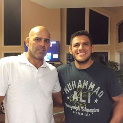 Gordo técnico do atleta e Rafael