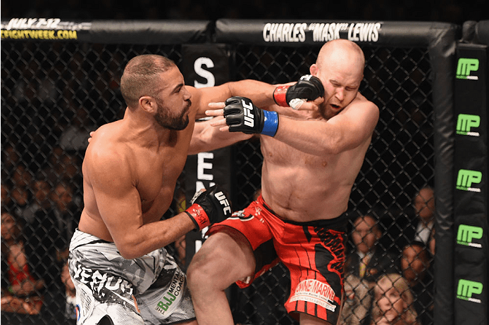 Thales conquistou sua quinta vitória consecutiva no Ultimate.               Foto: Divulgação/UFC