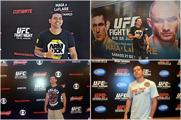 Coberturas no UFC Rio