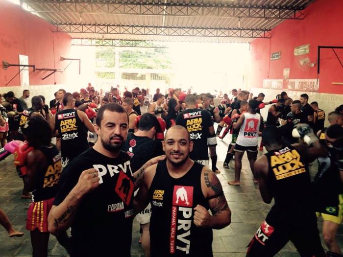 Mestre Gilliar Paraná e Rafael Rec responsável pelas filiais da baixada Fluminense  