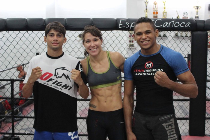 Alan Gomes, Juliana Velasquez e Herdeson Capoeira