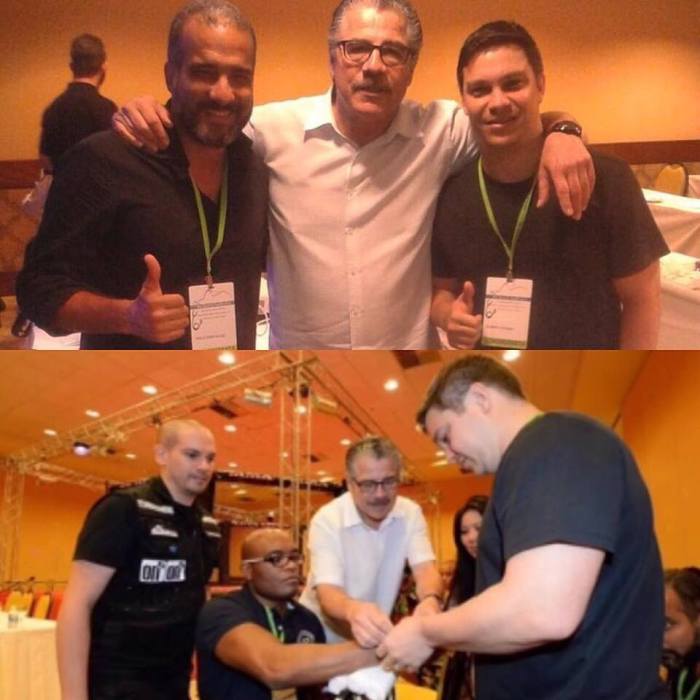 Nosso patrocinadores a SPORT BLOCK passaram pelo curso do melhor cutman do mundo.