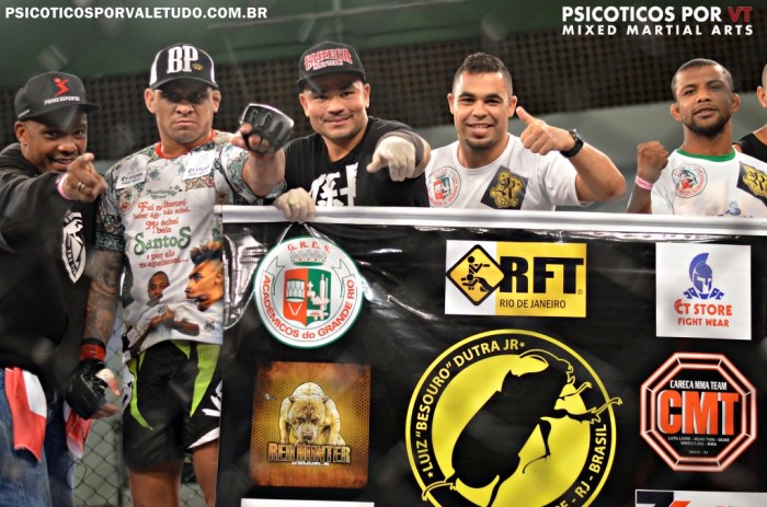 Luiz Besouro superou Vinicius Bohrer seu ultimo combate no Brasil