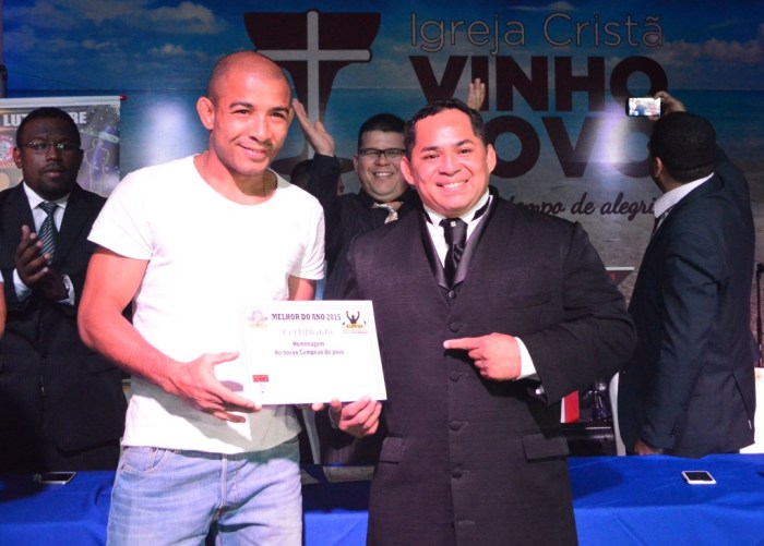 LL - José Aldo é homenageado - by Emanuel Mendes Siqueira