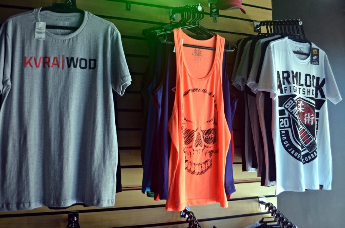 As melhores marcas de Fight Wear e Crossfit 