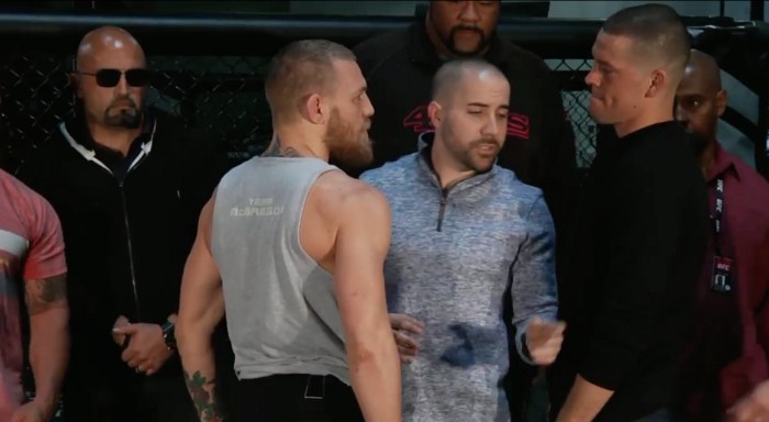 Primeira encarada - Foto: UFC Divulgação