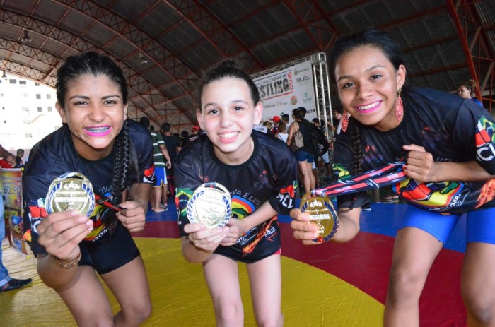 Wrestling - Diana Lira - Ketellen Regina Fernandes - Sabrina Gama - Amazonas Club da Luta - by Emanuel Mendes Siqueira