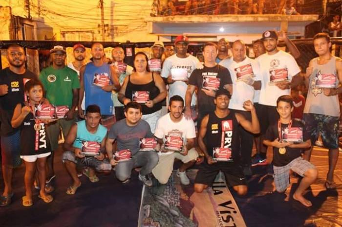 Homenageados da noite