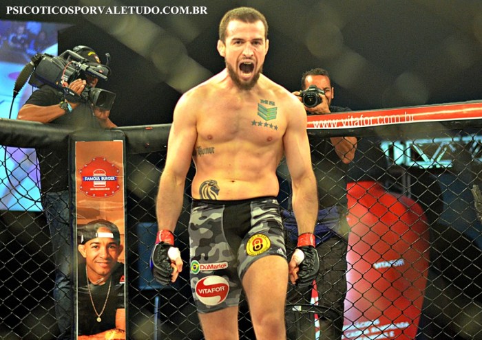 Mario Soldado  soldado é um dos destaques do MMA nacional