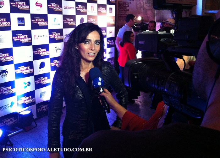 Claudia Ohana interpreta a mãe de Jose Aldo