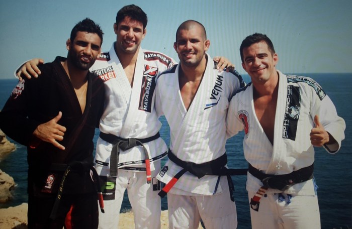 Leandro Lo, Marcus _Buchecha_, Rodolfo Vieira e Augusto Frota 