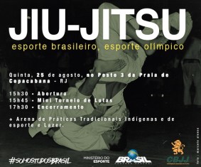 Torneio organizado pela (CBJJ)
