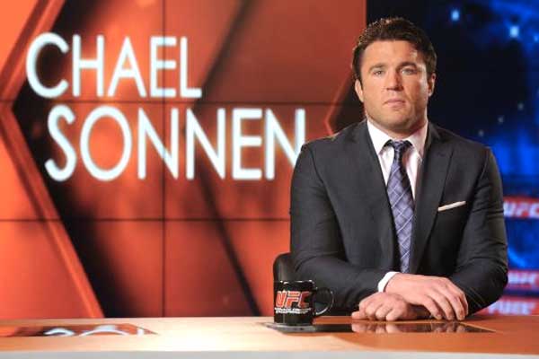 Chael Sonnen é apresentador no canal de TV Fox