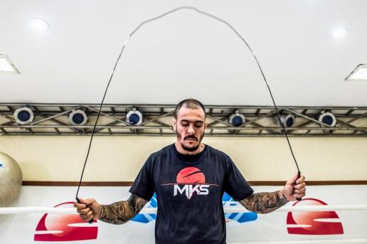 Após dois anos parado, Emerson Falcão retorna ao WGP Kickboxing.Alexandre Loureiro/Inovafoto