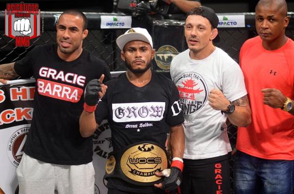 Charles Henrique "Blackout" novo campeão 61 kg.