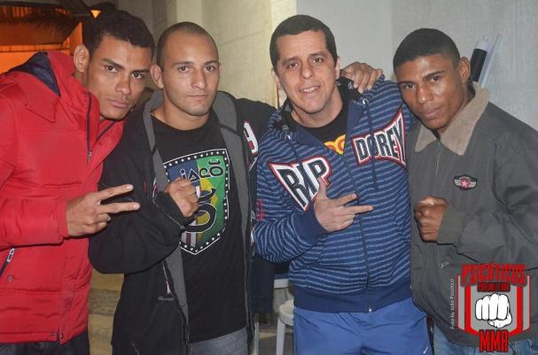 Gato Preto, mestre Phillip Lima e equipe.