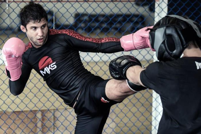 Allan Puro Osso é uma das promessas da Chute Boxe Diego Lima. Gaspar Nóbrega/Inovafoto