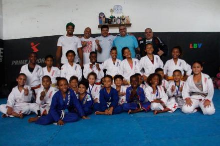 Projeto social no Complexo da Penha